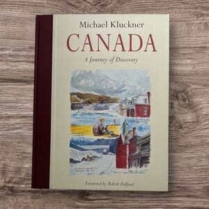 Vintage 1998 Canada: A Journey of Discovery Hardcover Art Book Michael Kluckner